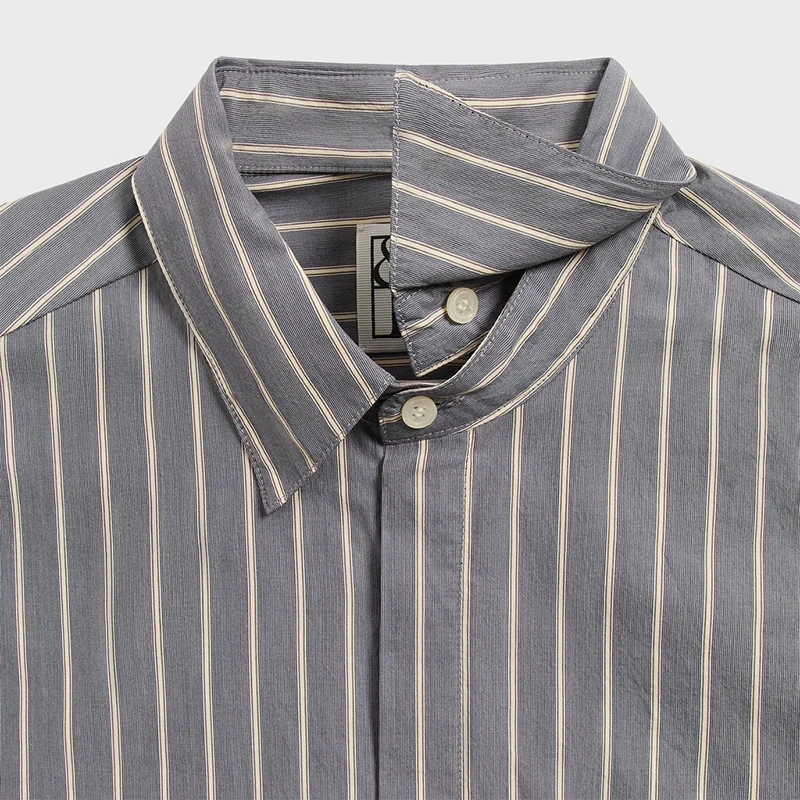 &Kin Striped Poplin Nico Shirt - Image 3