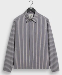 &Kin Striped Poplin Nico Shirt