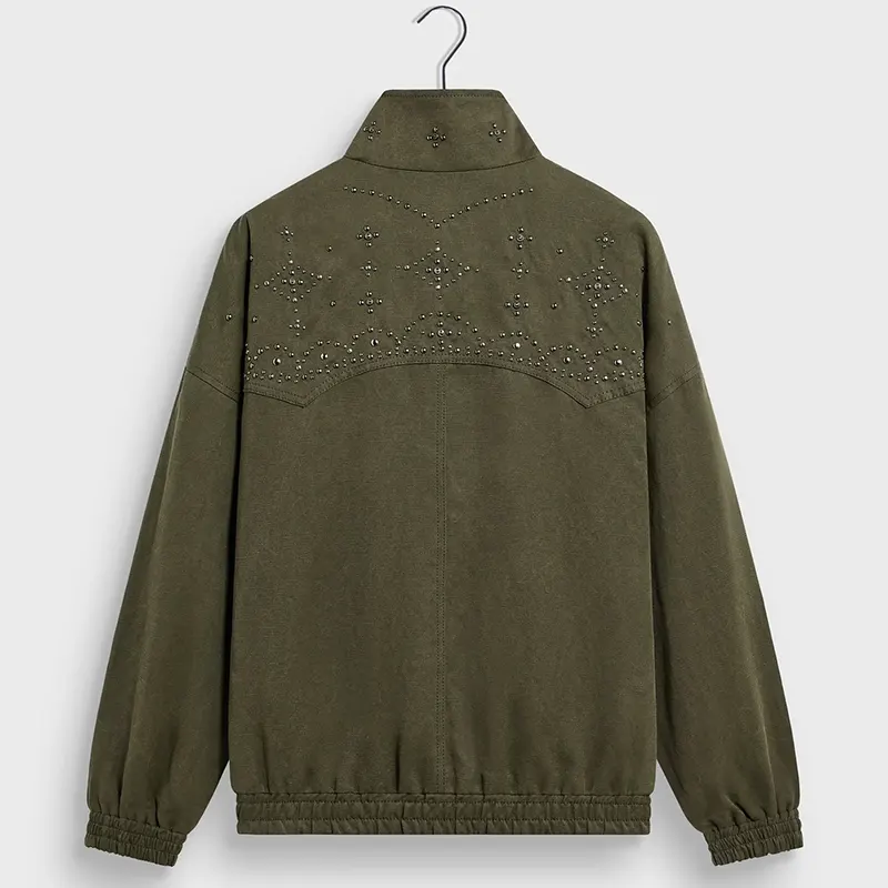 &Kin Studded Canvas Rhysand Jacket - Image 2