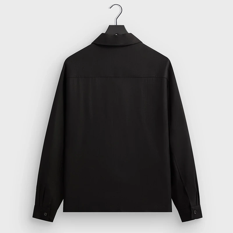 &Kin Textured Viscose Ace Buttondown - Image 2
