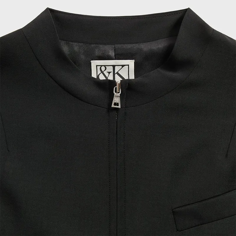 &Kin Tropical Wool Denez Jacket - Image 3