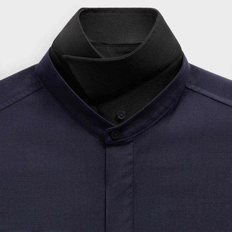 &Kin Tropical Wool Nico Shirt - Image 6