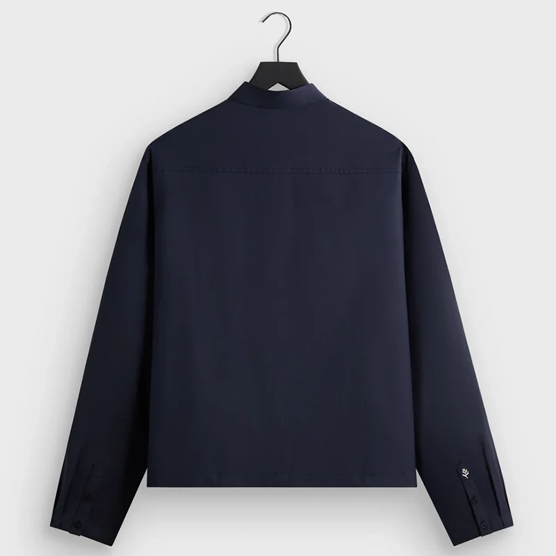 &Kin Tropical Wool Nico Shirt - Image 4