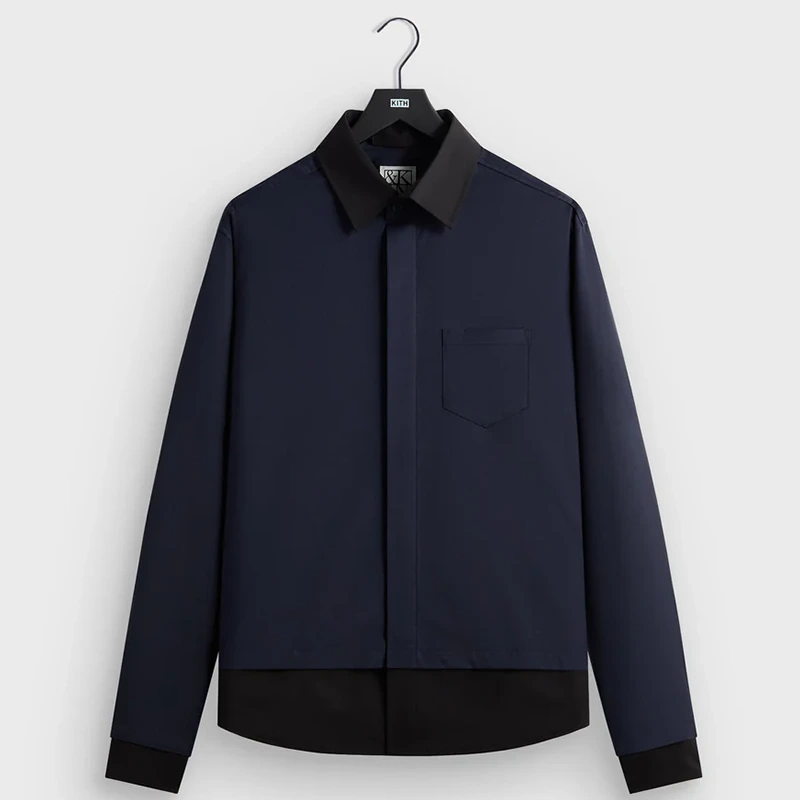 &Kin Tropical Wool Nico Shirt