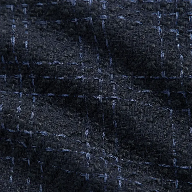 &Kin Tweed Boxy Collared Overshirt - Image 4