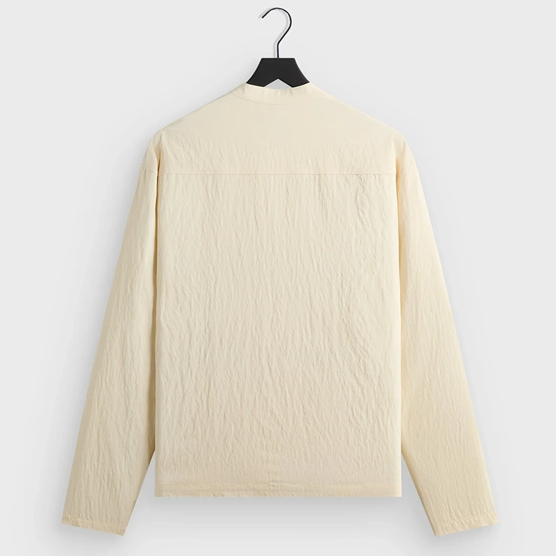 &Kin Wrinkle Cupro Leven Shirt - Image 2