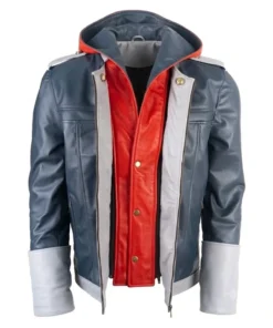 Kingdom Hearts 4 Sora Hooded Leather Jacket