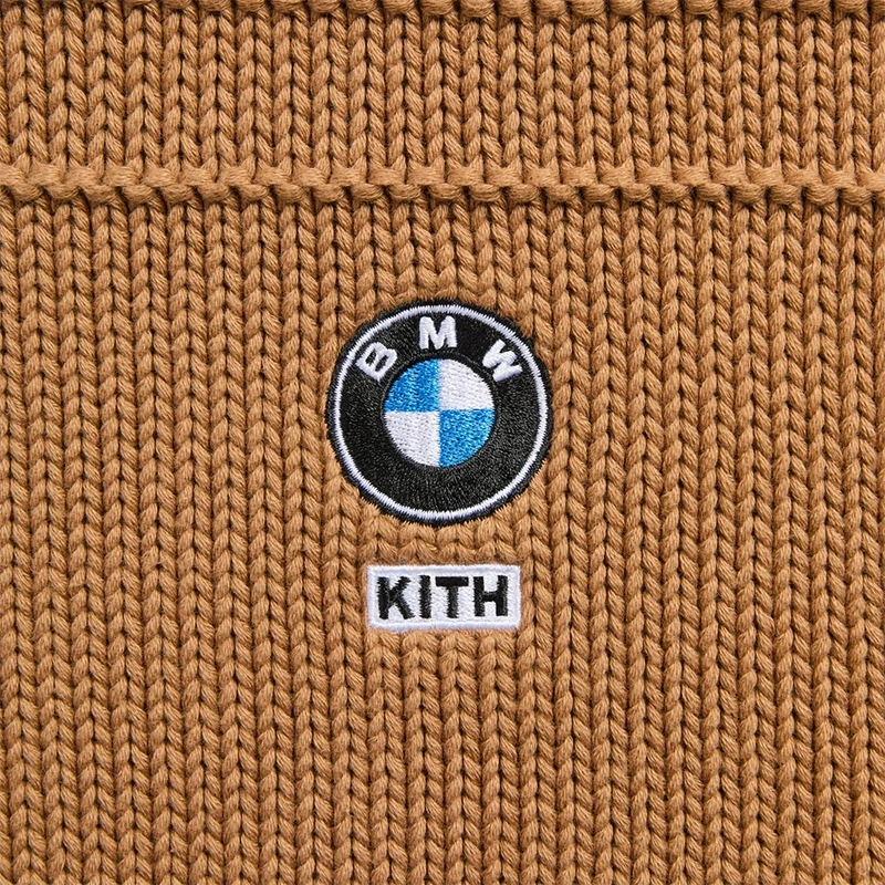 Kith x BMW Ansel Quarter Zip Sweater - Image 3