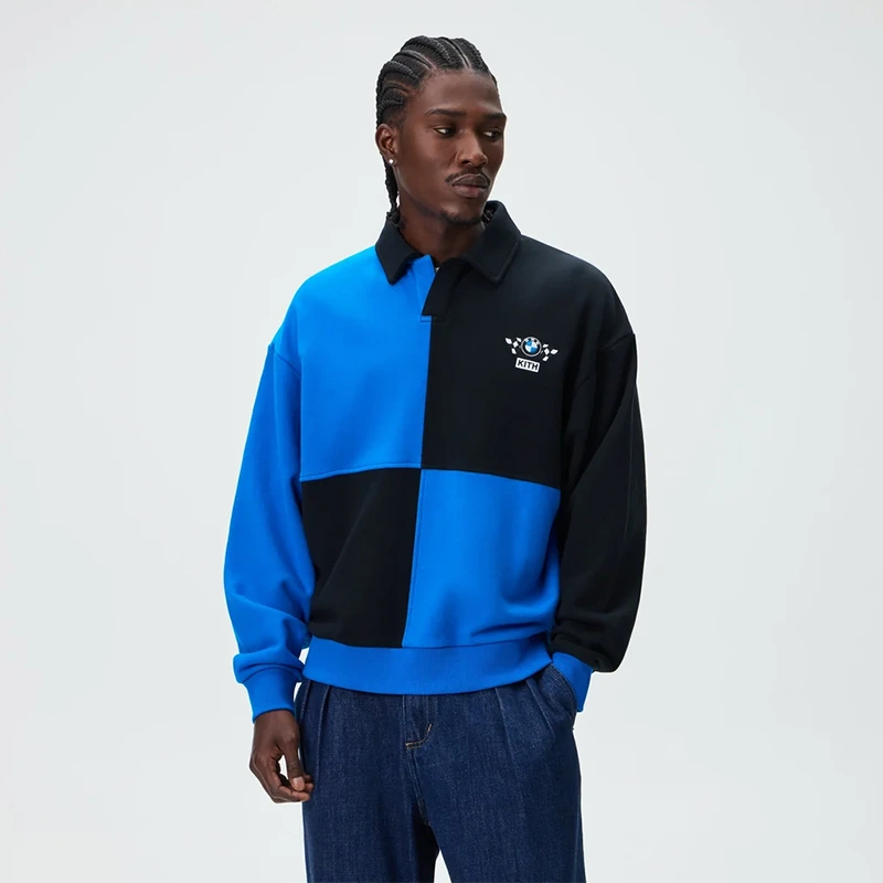 Kith x BMW Checkered Nelson Rugby - Image 5