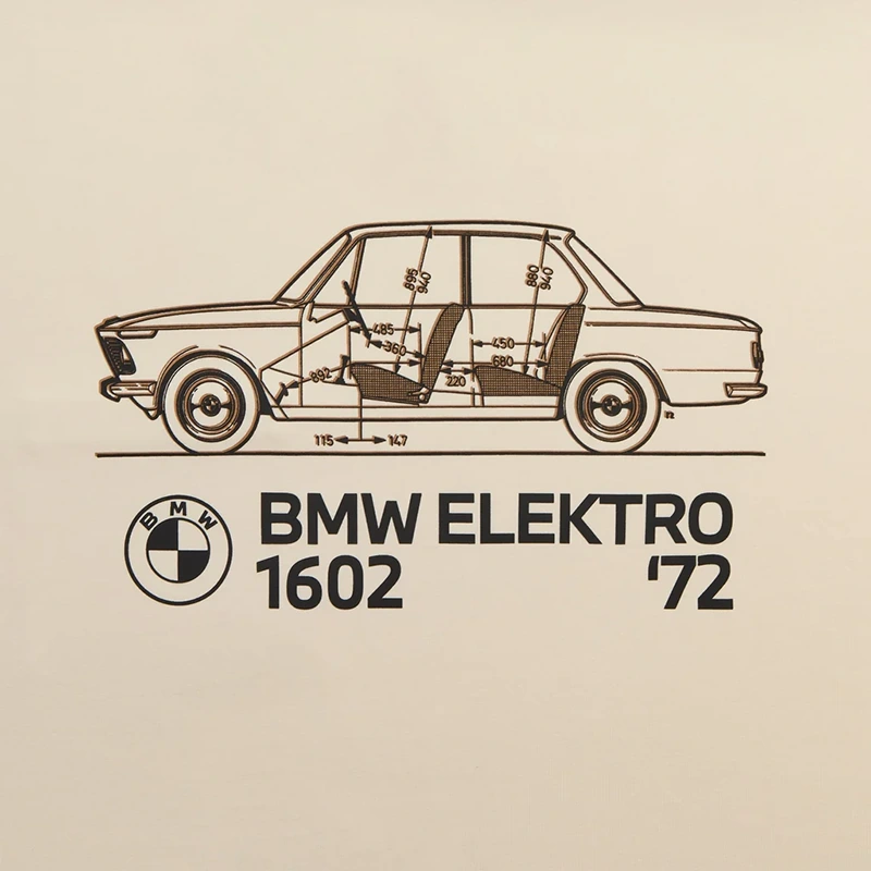 Kith x BMW M1 Schematic Sandrift Pocket Tee - Image 4