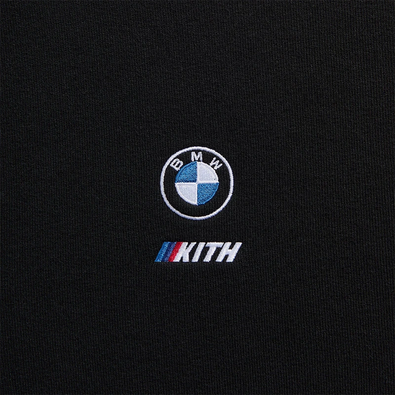 Kith x BMW Nelson Quarter Black Zip Pullover - Image 3