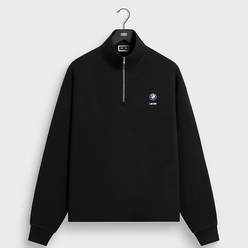 Kith x BMW Nelson Quarter Black Zip Pullover