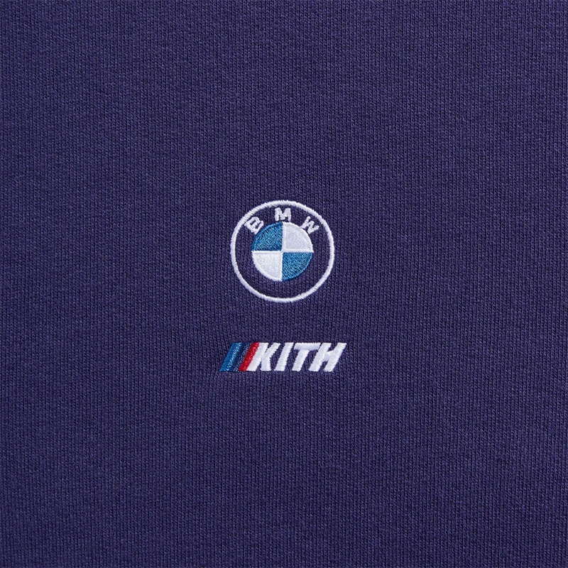 Kith x BMW Nelson Quarter Techno Violet Zip Pullover - Image 3