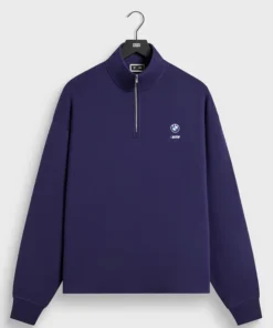 Kith x BMW Nelson Quarter Techno Violet Zip Pullover