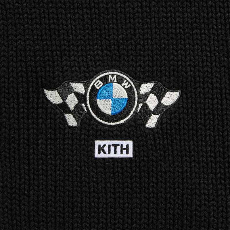 Kith x BMW Porter Knit Varsity Bomber - Image 3