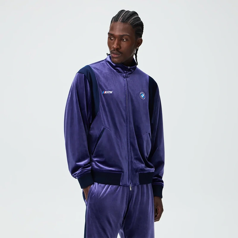 Kith x BMW Velvet Rui Track Jacket - Image 5
