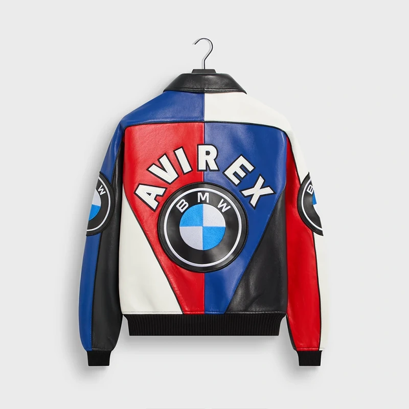 Kith x BMW x Avirex Leather Jacket - Image 2