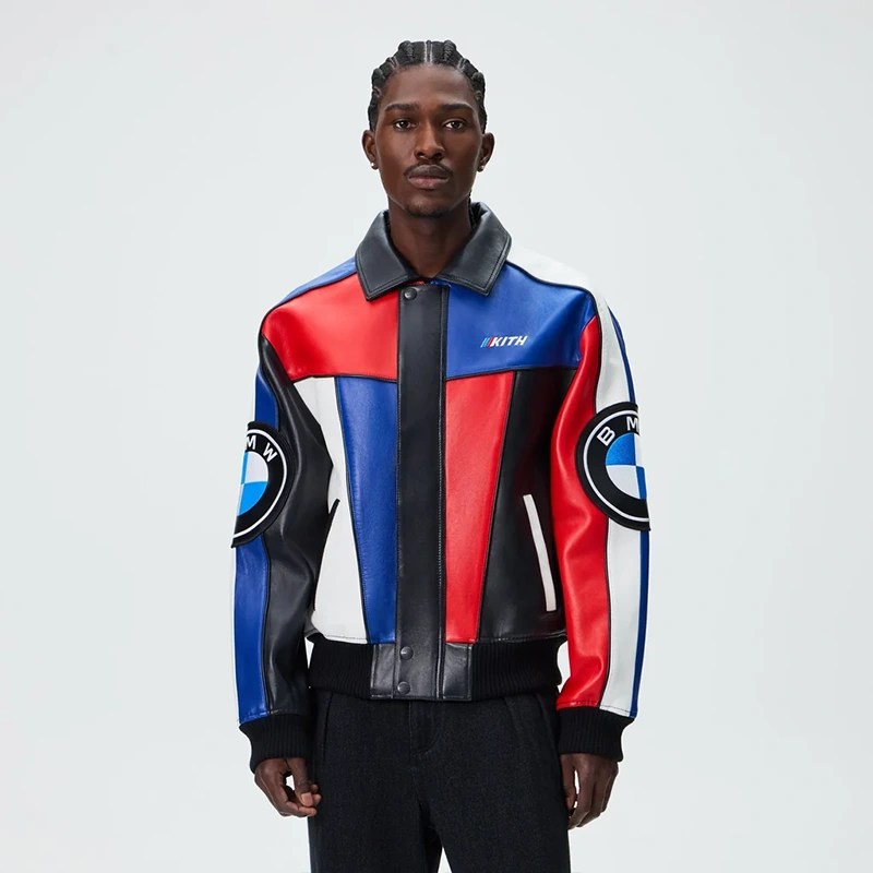 Kith x BMW x Avirex Leather Jacket - Image 8