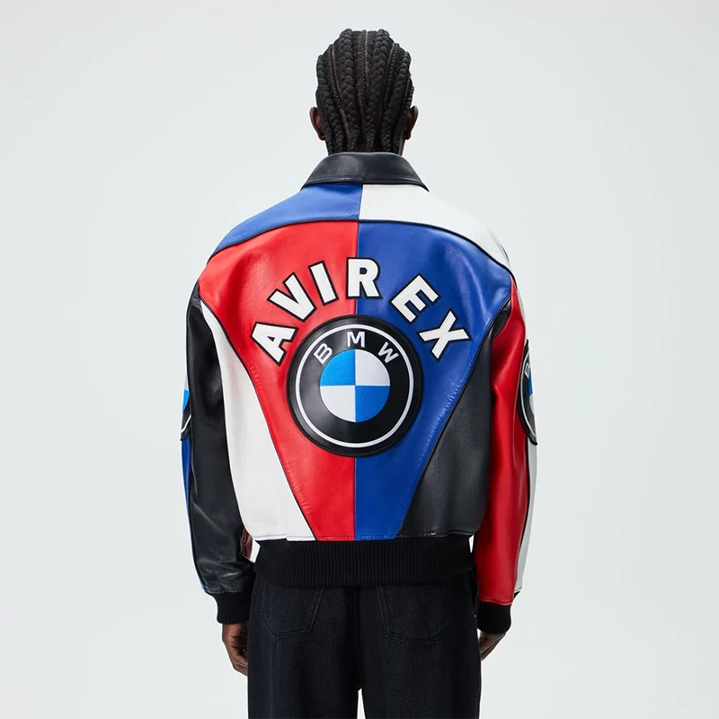 Kith x BMW x Avirex Leather Jacket - Image 9