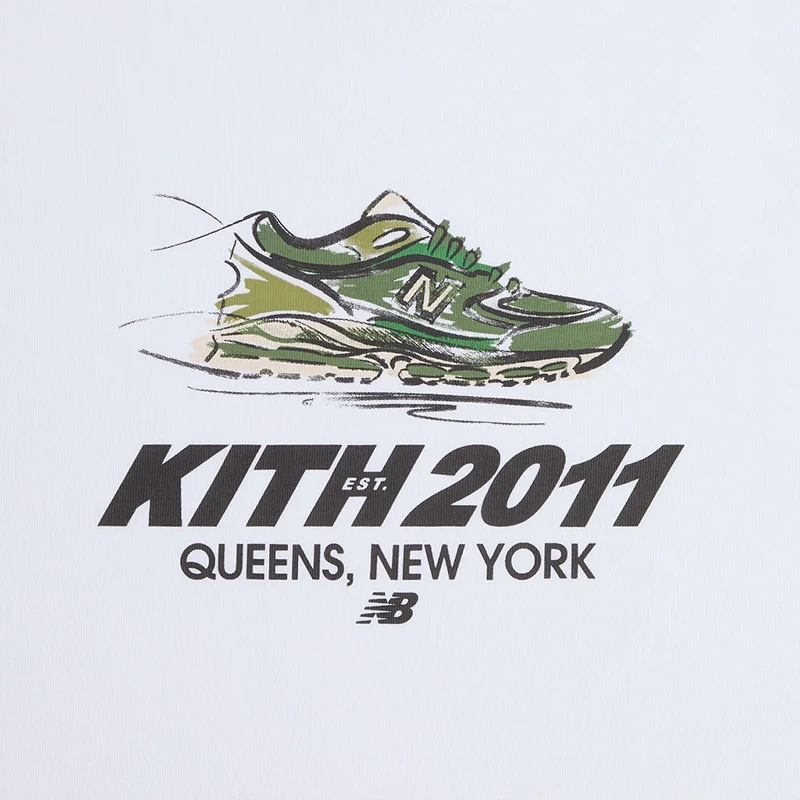 Kith x New Balance 2011 Sketch Jones Tee - Image 4