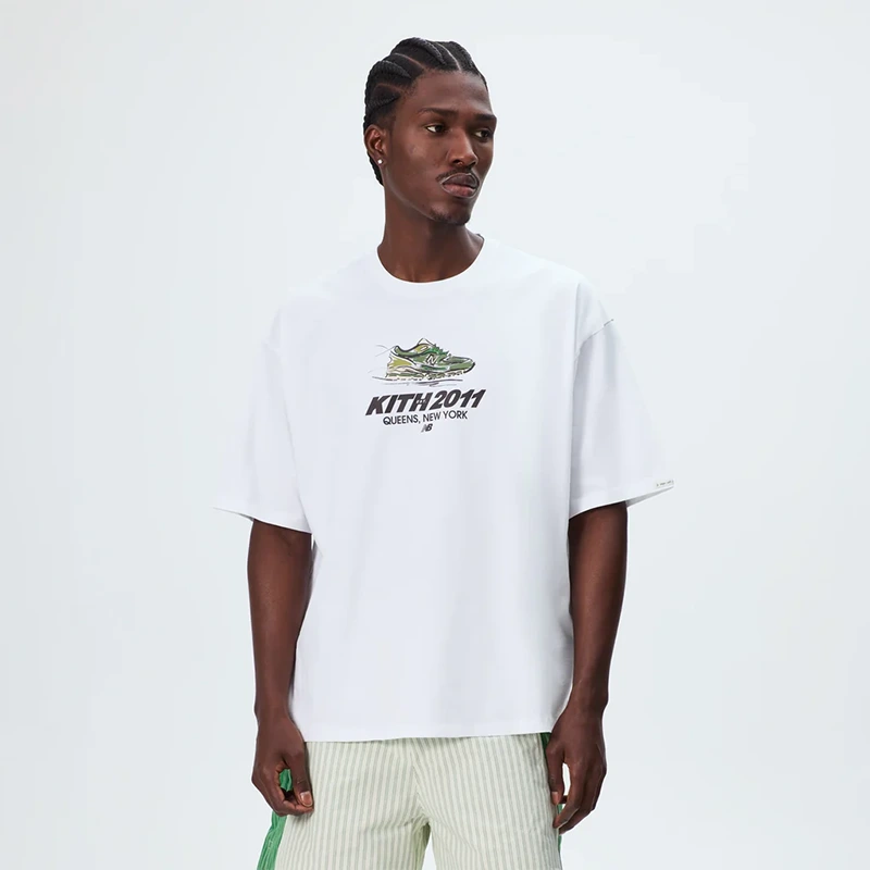 Kith x New Balance 2011 Sketch Jones Tee - Image 3