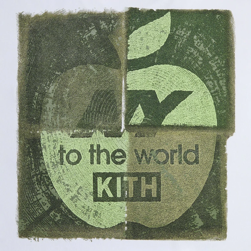 Kith x New Balance NY Woodblock Long Sleeve Pocket Tee - Image 6