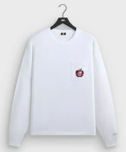 Kith x New Balance NY Woodblock Long Sleeve Pocket Tee