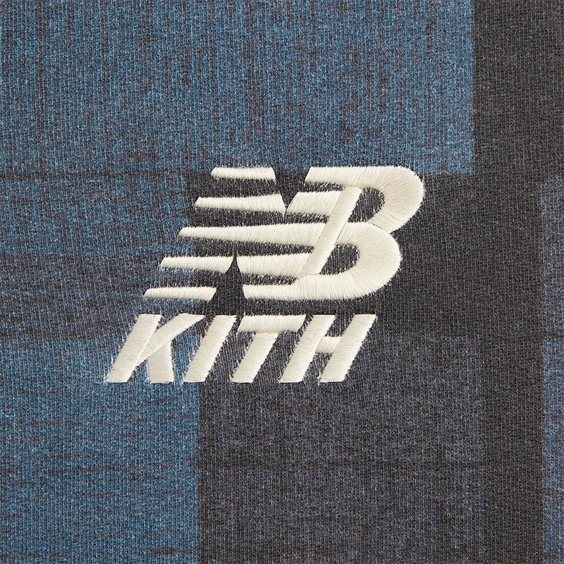 Kith x New Balance Pinstripe Braxton Soul Zip Hoodie - Image 5