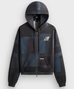 Kith x New Balance Pinstripe Braxton Soul Zip Hoodie