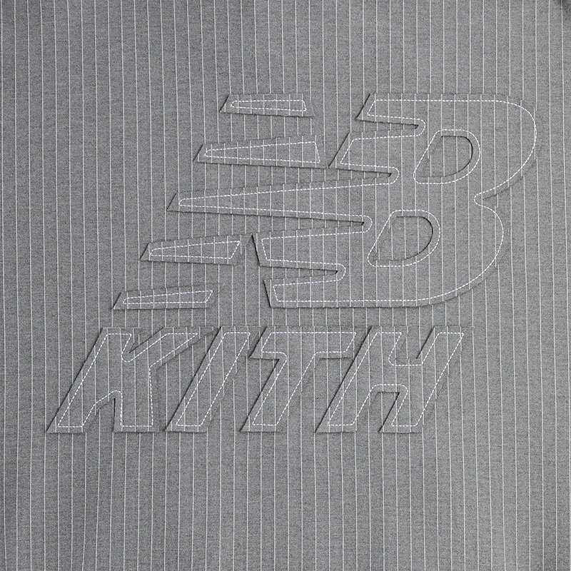 Kith x New Balance Pinstripe Braxton Zip Hoodie - Image 8