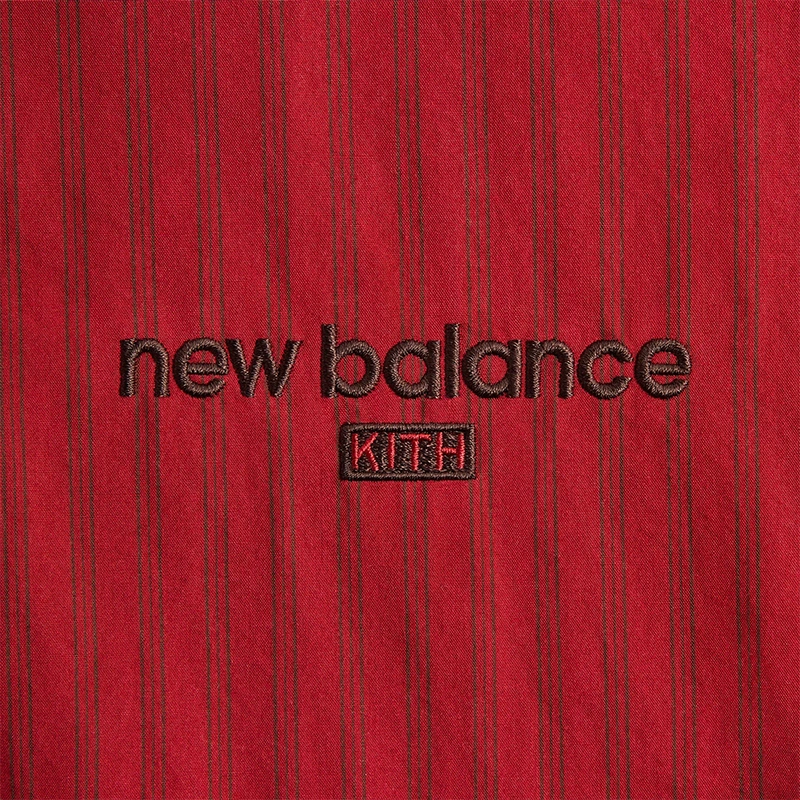 Kith x New Balance Poplin Mix Madison V Jacket - Image 4