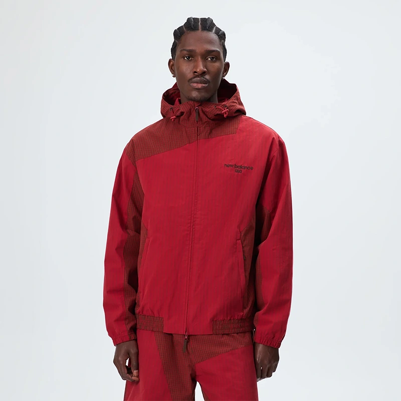 Kith x New Balance Poplin Mix Madison V Jacket - Image 3