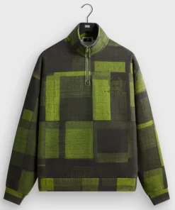 Kith x New Balance Woodblock Nelson Calliste Quarter Zip