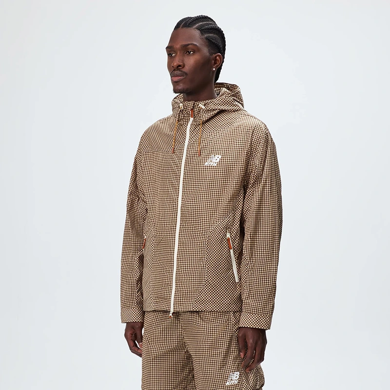 Kith x New Balance Poplin Mix Madison VI Legacy Jacket - Image 3