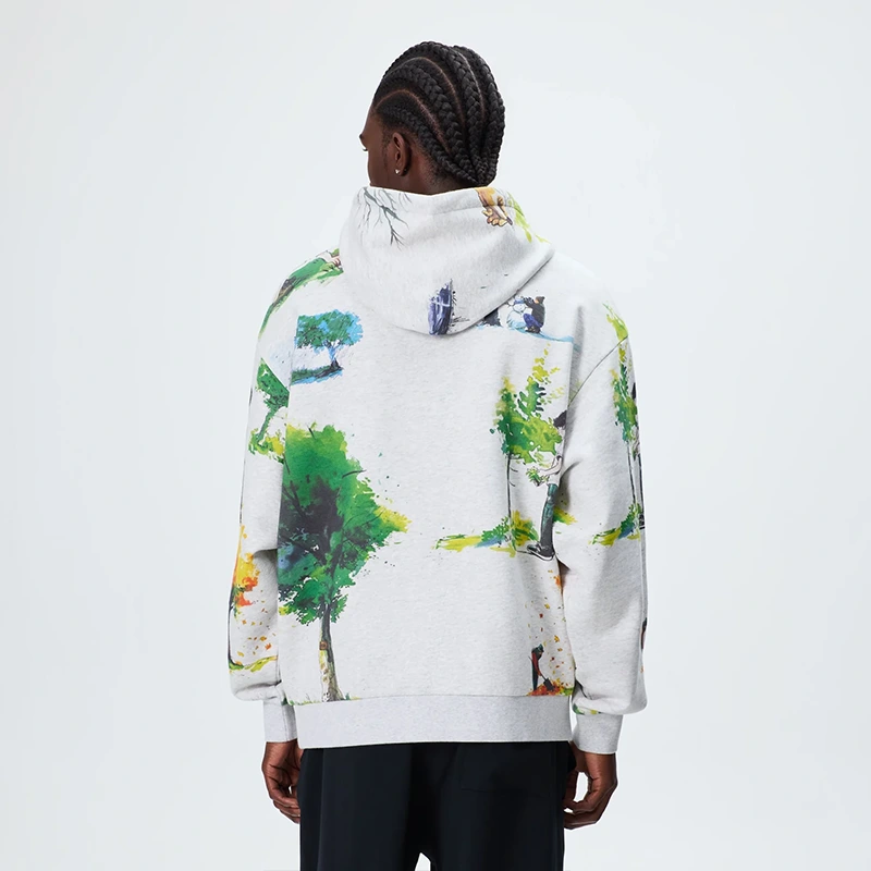 Kith x New Balance Watercolor Nelson Hoodie - Image 4