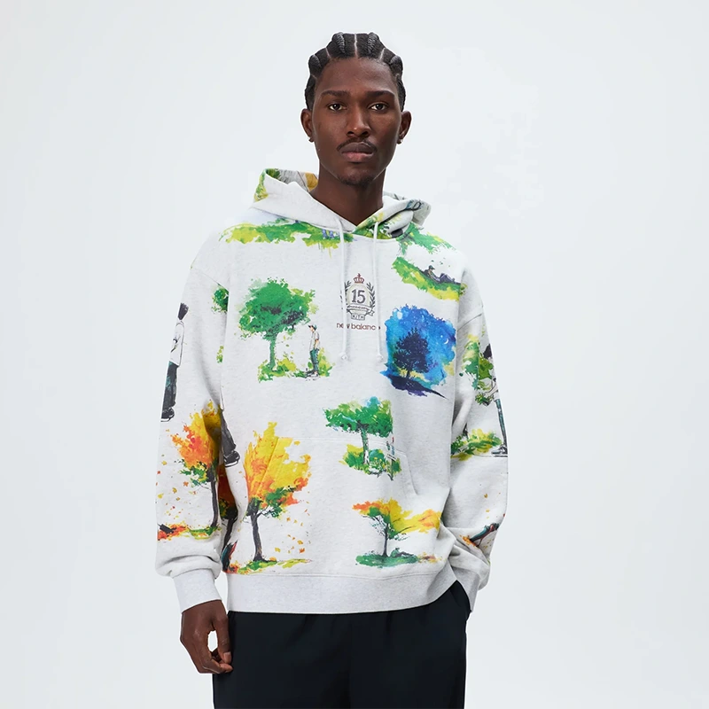 Kith x New Balance Watercolor Nelson Hoodie - Image 3