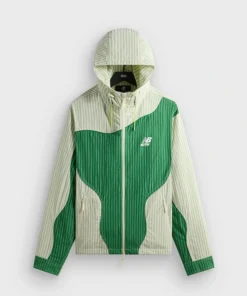 Kith x New Balance Poplin Mix Madison VI Spring Juniper Jacket