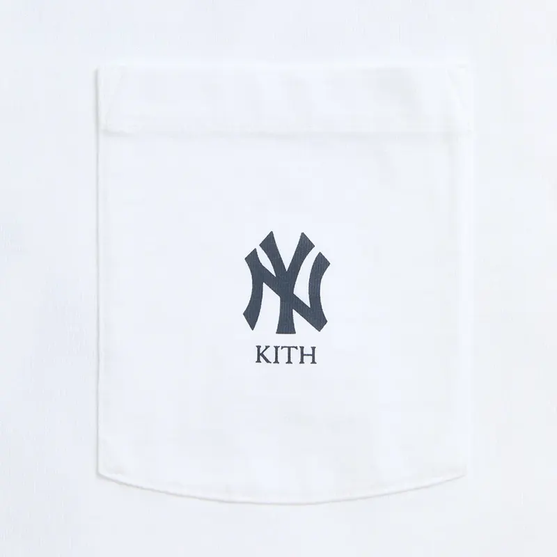 Kith x New York Yankees Crest Pocket Tee - Image 3