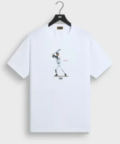 Kith x New York Yankees Derek Jeter At Bat Vintage Tee