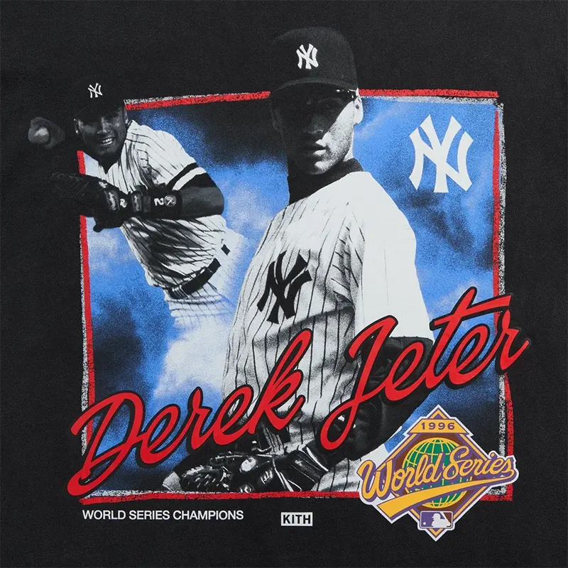 Kith x New York Yankees Derek Jeter Vintage Tee - Image 3