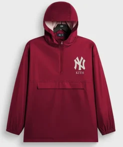 Kith x New York Yankees Garnet Oliver Jacket