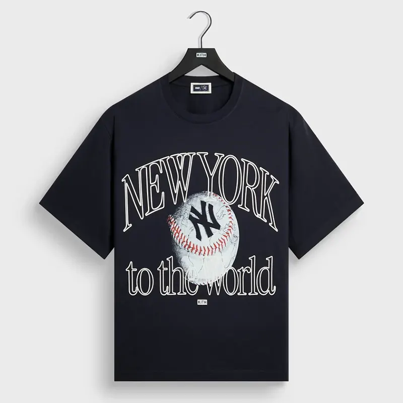 Kith x New York Yankees New York to the World Vintage Alex Tee