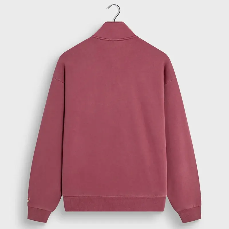 Kith x New York Yankees Vintage Nelson Garnet Quarter Zip - Image 2