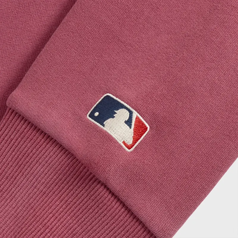 Kith x New York Yankees Vintage Nelson Garnet Quarter Zip - Image 4