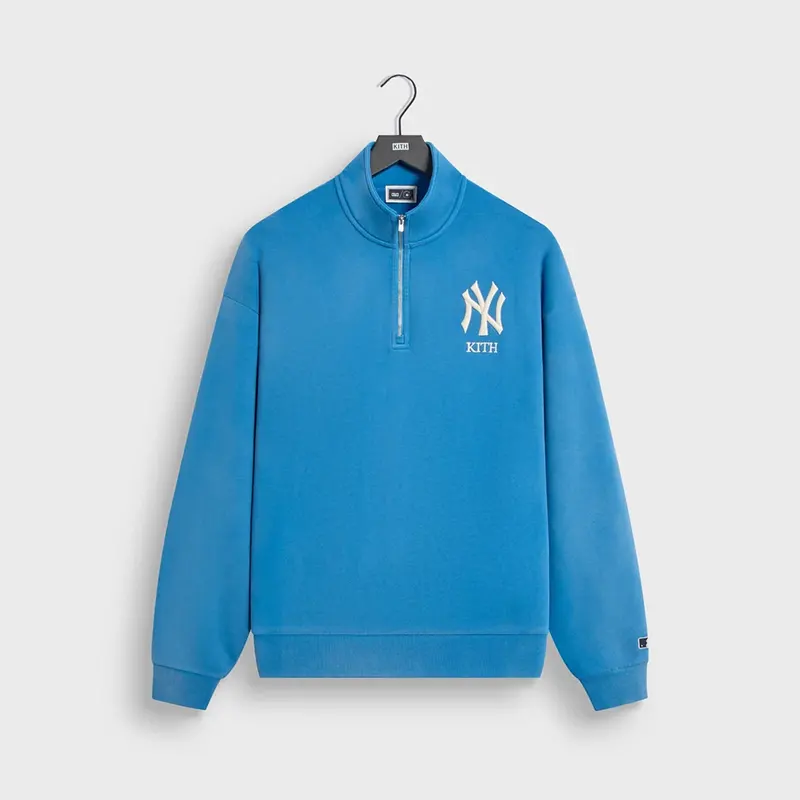 Kith x New York Yankees Vintage Nelson Skylight Quarter Zip