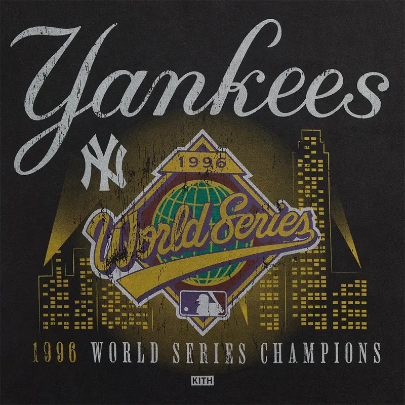 Kith x New York Yankees World Series Vintage Tee - Image 3