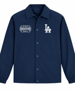 LA Dodgers Coaches True Navy Jacket