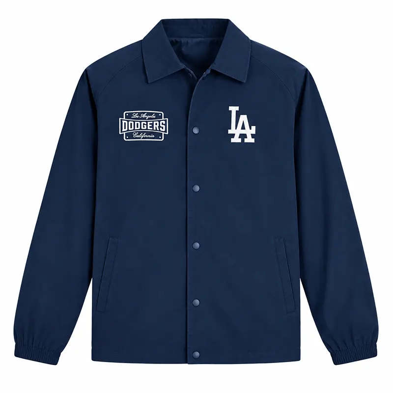 LA Dodgers Coaches True Navy Jacket