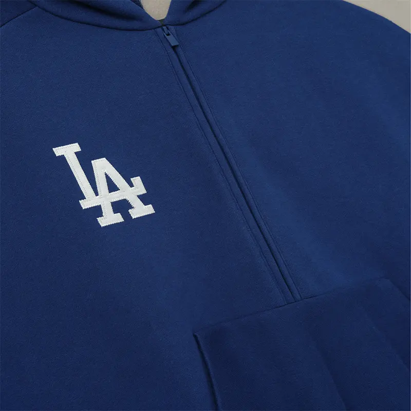 LA Dodgers Fear of God Half-Zip Sport Hoodie - Image 3
