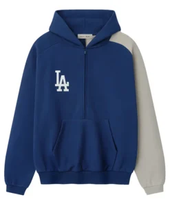 LA Dodgers Fear of God Half-Zip Sport Hoodie